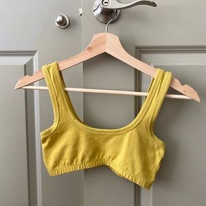 Shoparq bra chartreuse